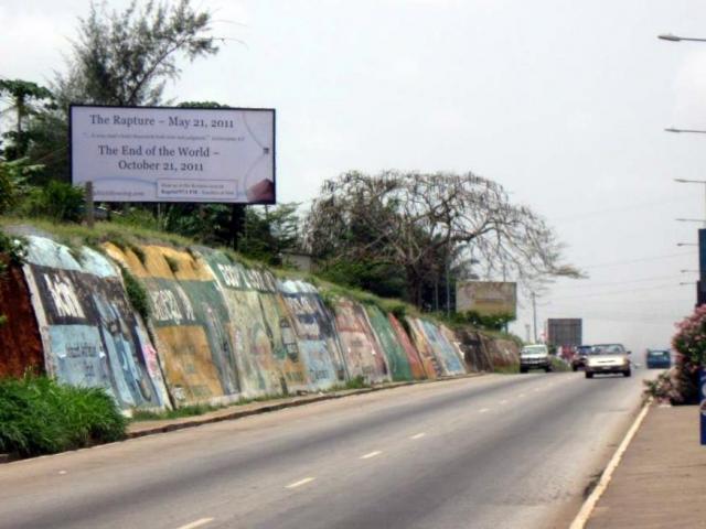 Picture of the “May 21, 2011 the Rapture” billboard